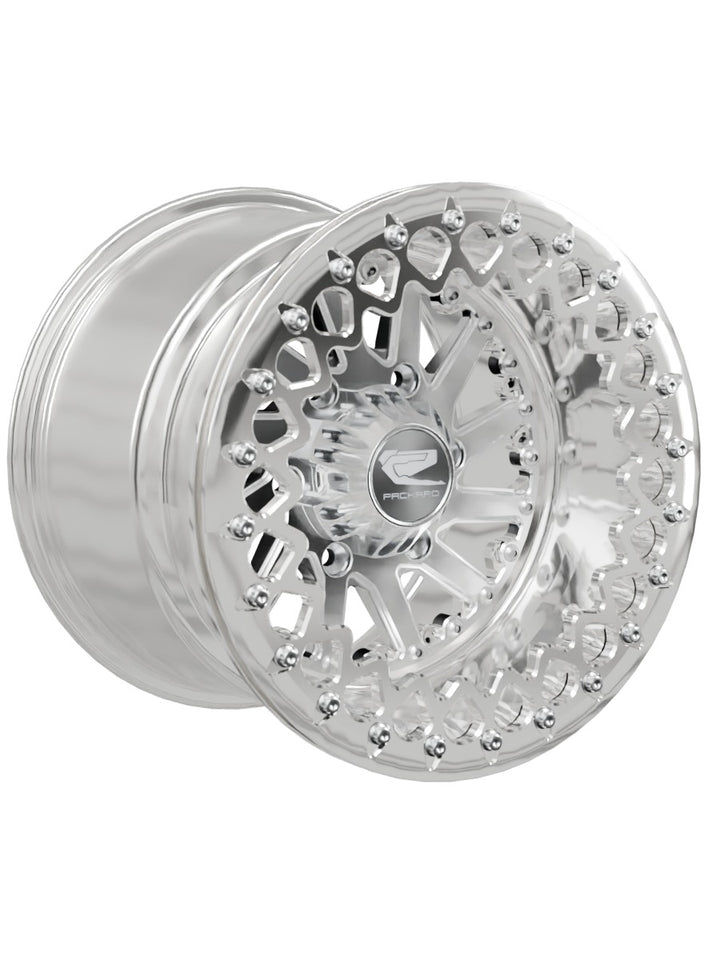 Cyclone - FF Forged Polished Beadlock - Silver Maverick R 6x139.7 - 15x11 | 6x139.7 / Polished V.3 / Spinner cap