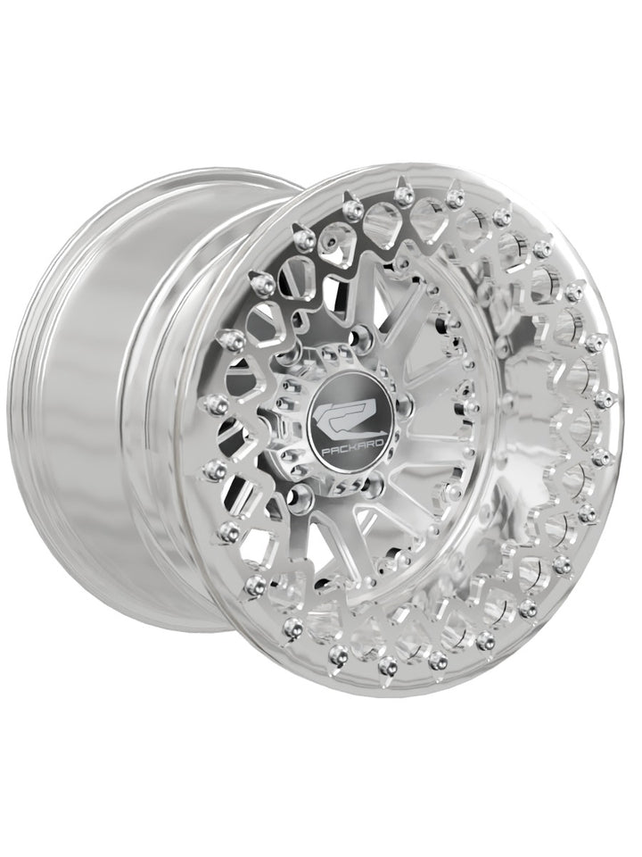 Cyclone - FF Forged Polished Beadlock - Silver Maverick R 6x139.7 - 15x11 | 6x139.7 / Polished V.3