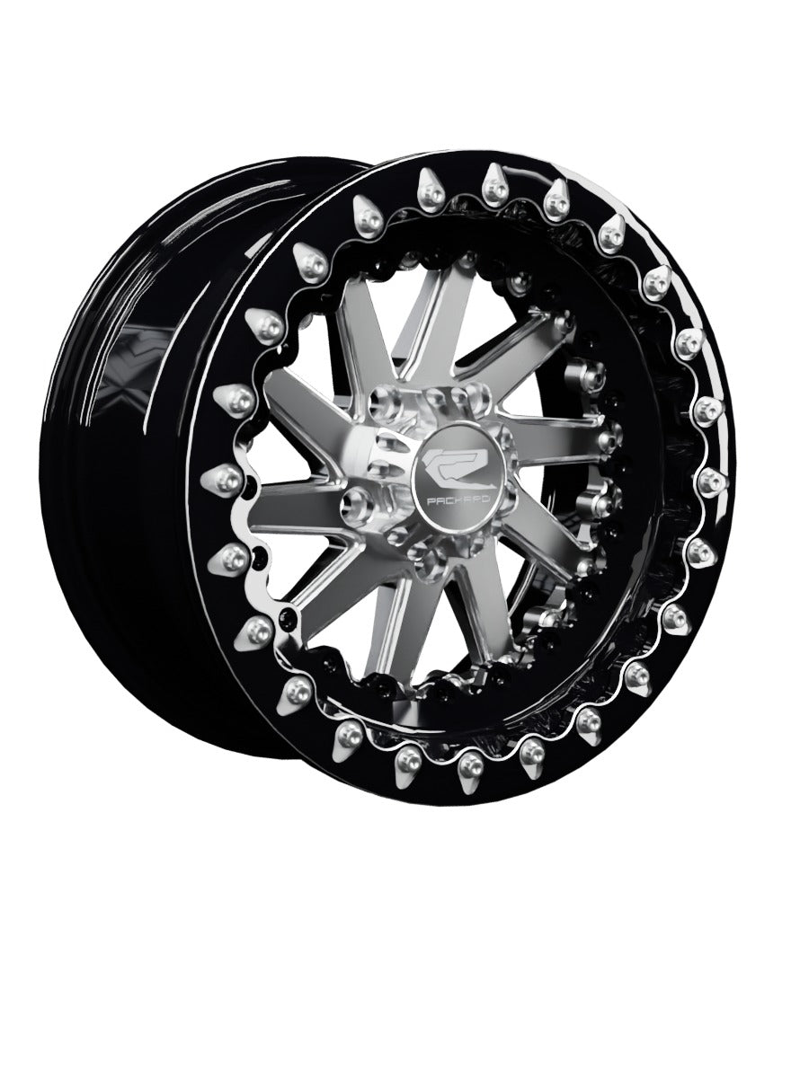 Cyclone - FF Forged Beadlock - Trail & Dirt Contrast 15x7 ET50 - 15x7 ET50 | 5X4.5 / Contrast Machined V.1