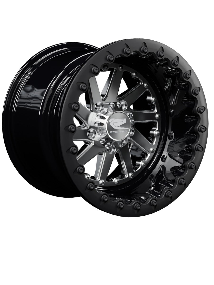 Cyclone - FF Forged Beadlock - Silver RZR Pro R 5x4.5 - 15x11 | 5X4.5 / Satin Black V.1