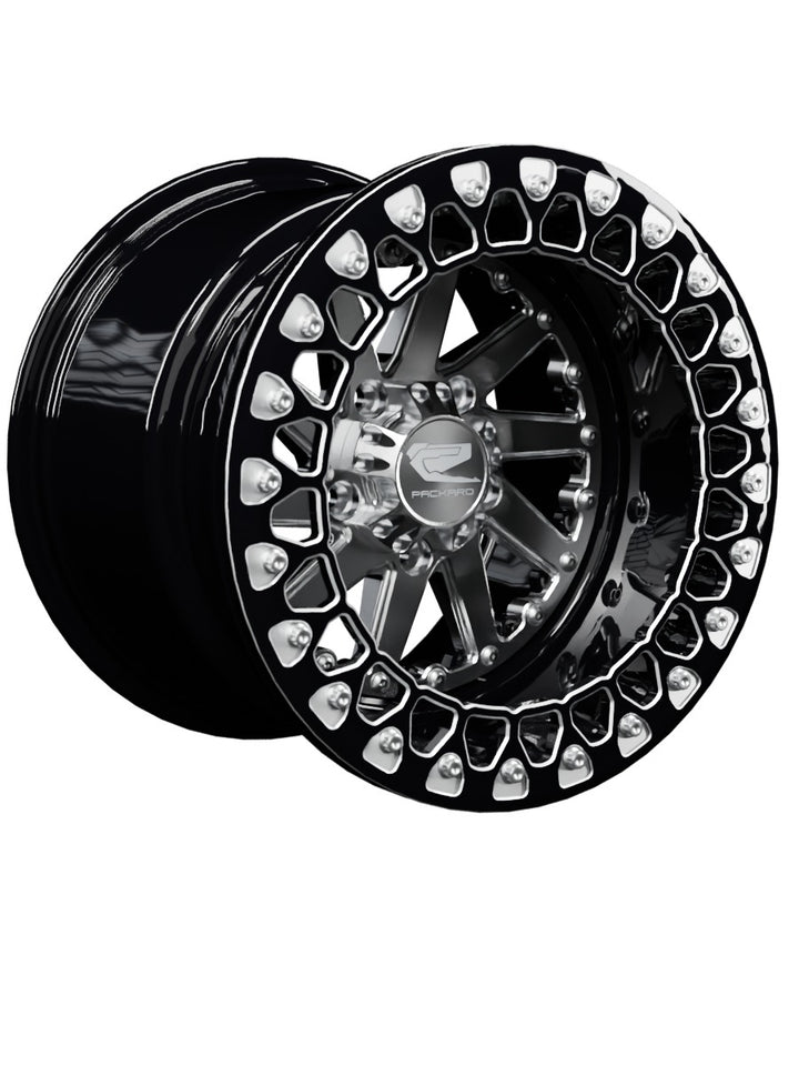Cyclone - FF Forged Beadlock - Silver RZR Pro R 5x4.5 - 15x11 | 5X4.5 / Contrast Machined V.2