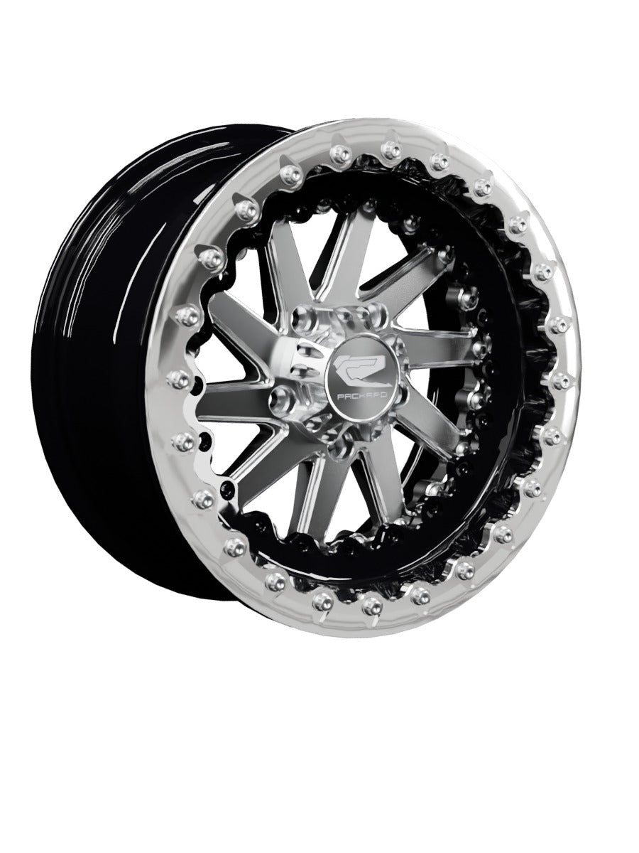 Cyclone - FF Forged Beadlock - Silver RZR Pro R 5x4.5 - 15x7 | 5X4.5 / Polished V.1