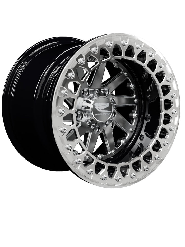 Cyclone - FF Forged Beadlock - Silver RZR Pro R 5x4.5 - 15x11 | 5X4.5 / Polished V.2