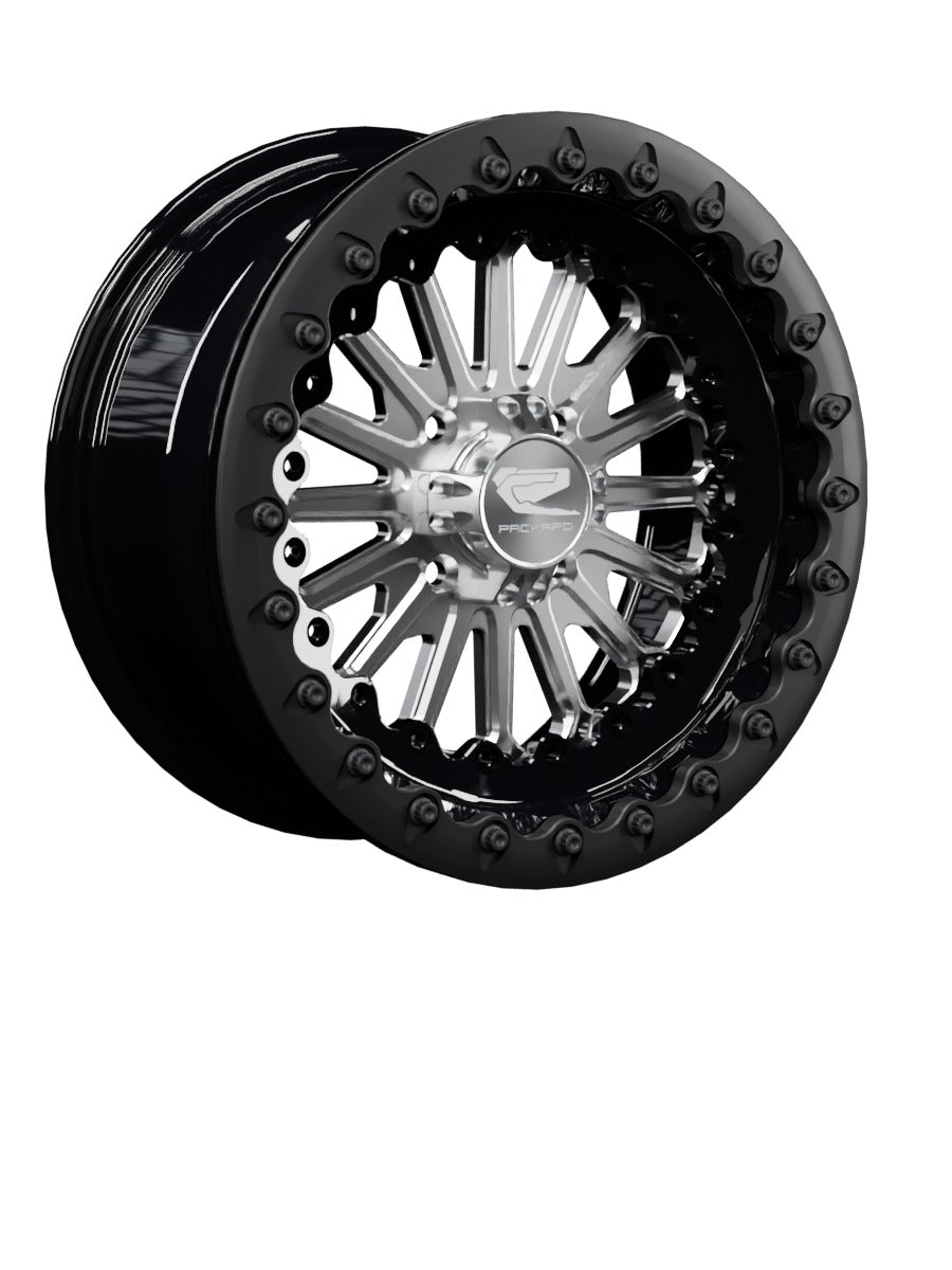 Element - FF Forged Beadlock - Silver 4x110 - 15x7 | 4x110 / Satin Black V.1 / No