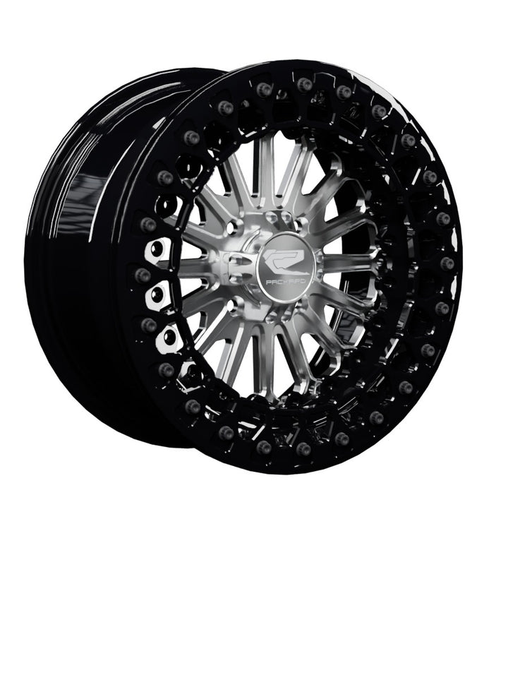 Element - FF Forged Beadlock - Silver 4x110 - 15x7 | 4x110 / Gloss Black V.2 / No