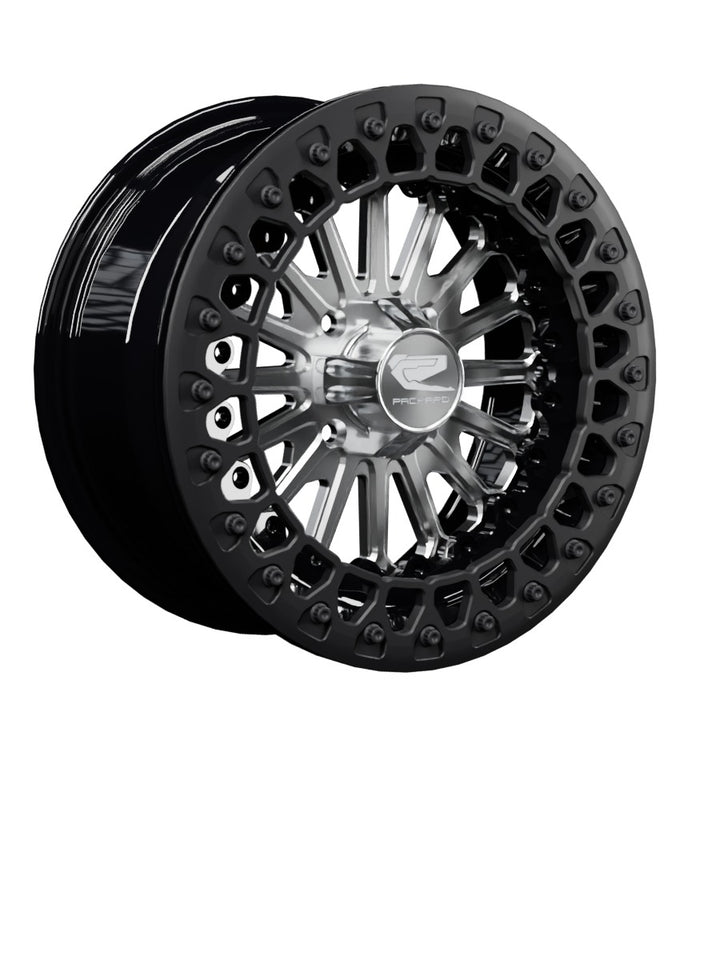 Element - FF Forged Beadlock - Silver 4x110 - 15x7 | 4x110 / Satin Black V.2 / Yes