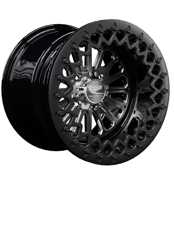 Element - FF Forged Beadlock - Silver 4x110 - 15x11 | 4x110 / Satin Black V.3 / No
