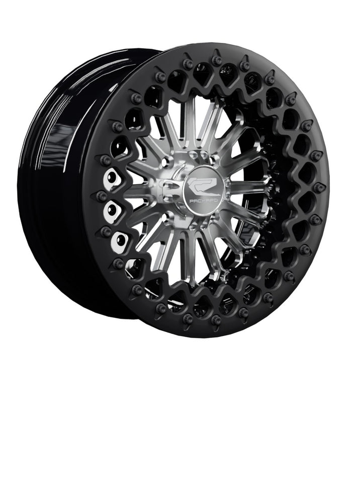 Element - FF Forged Beadlock - Silver 4x110 - 15x7 | 4x110 / Satin Black V.3 / No