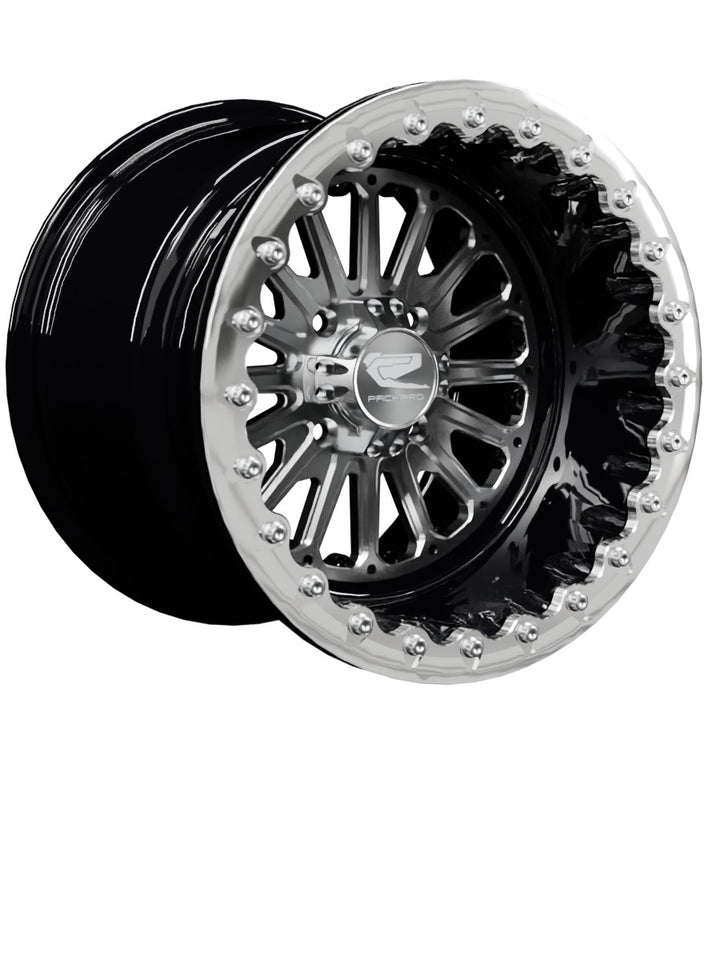 Element - FF Forged Beadlock - Silver 4x110 - 15x11 | 4x110 / Polished V.1 / No