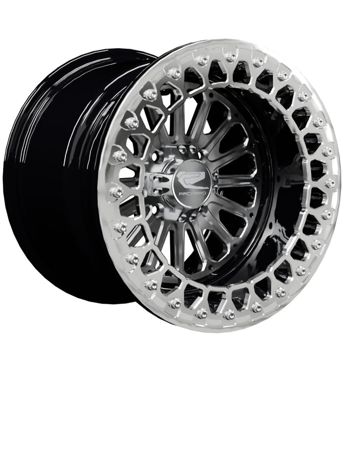 Element - FF Forged Beadlock - Silver 4x110 - 15x11 | 4x110 / Polished V.2 / No