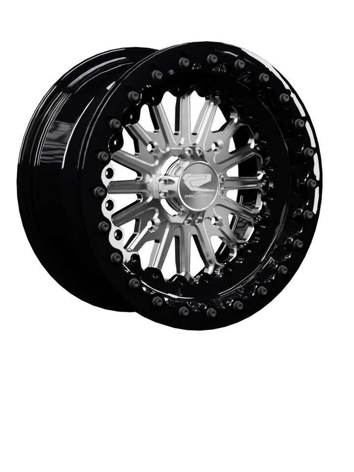 Element - FF Forged Beadlock - Silver - 15x7 | 4x156 / Gloss Black V.1 / No
