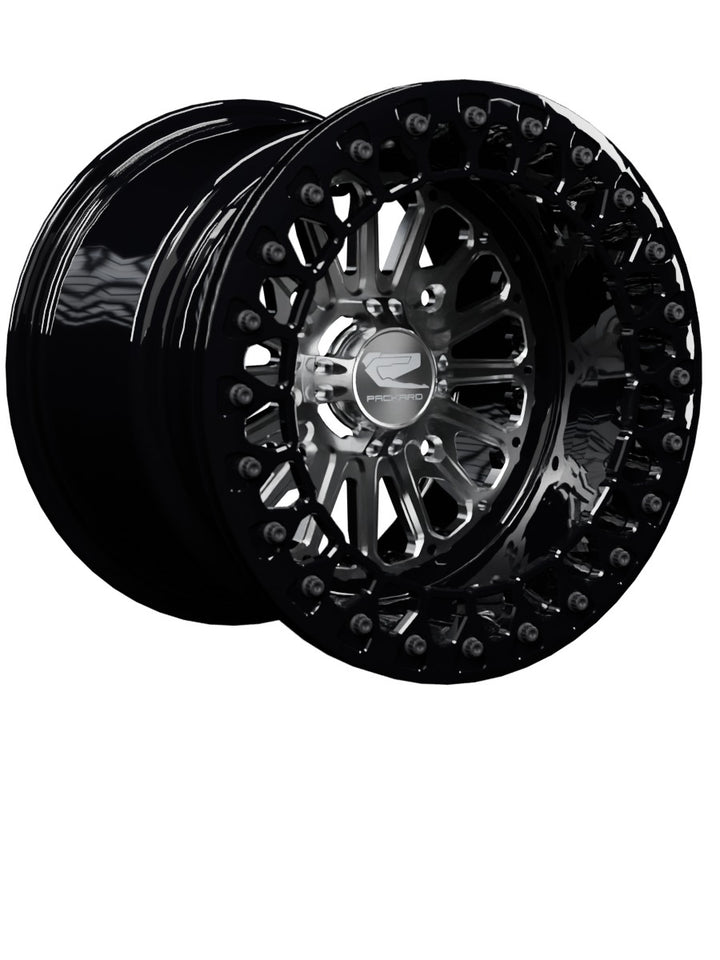 Element - FF Forged Beadlock - Silver - 15x11 | 4x156 / Gloss Black V.2 / No