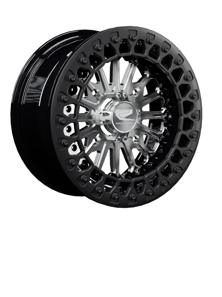 Element - FF Forged Beadlock - Silver - 15x7 | 4x156 / Satin Black V.2 / No