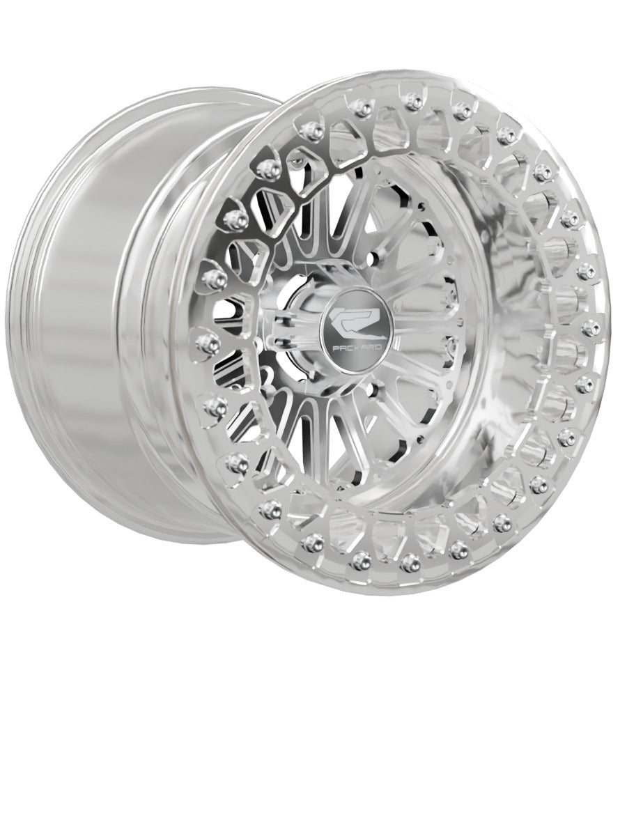 Element - FF Forged Polished Beadlock - Silver - 15x11 | 4x156 / Polished V.2 / Yes