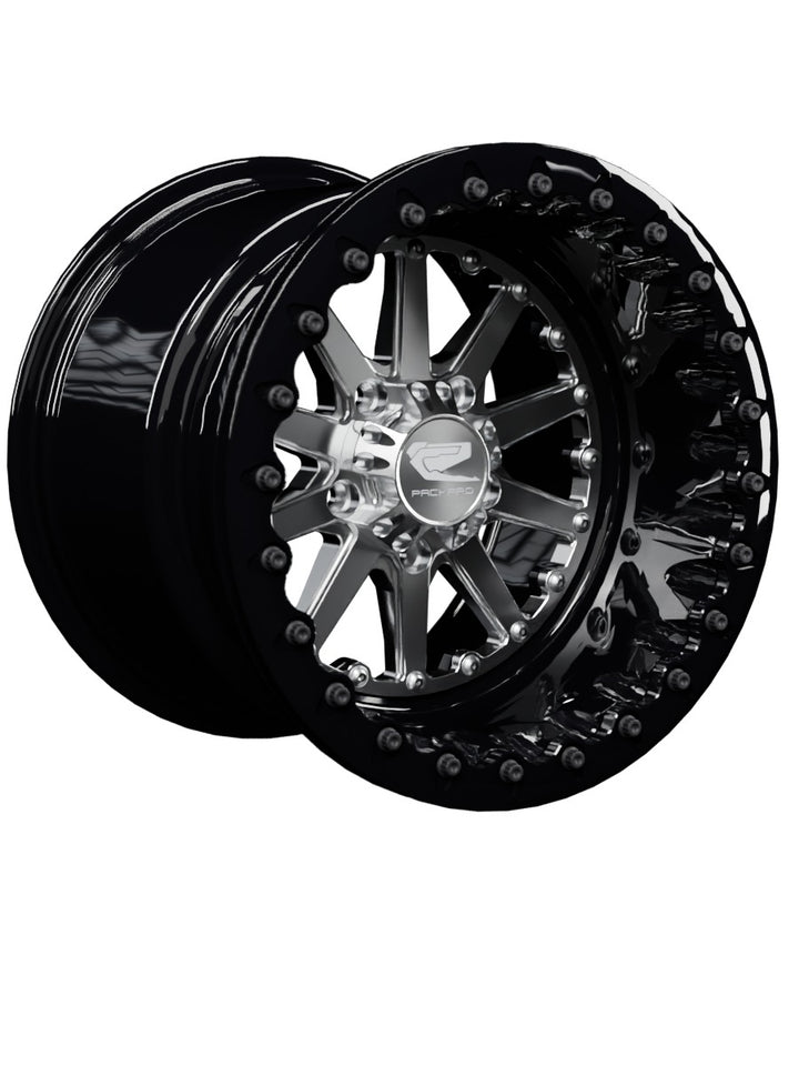 Element - FF Forged Beadlock - Silver RZR Pro R 5x4.5 - 15x11 | 5X4.5 / Gloss Black V.1