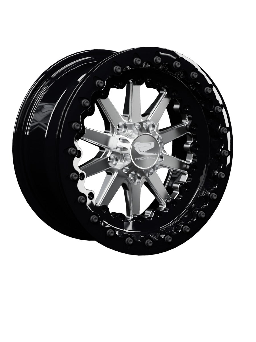 Element - FF Forged Beadlock - Silver RZR Pro R 5x4.5 - 15x7 | 5X4.5 / Gloss Black V.1