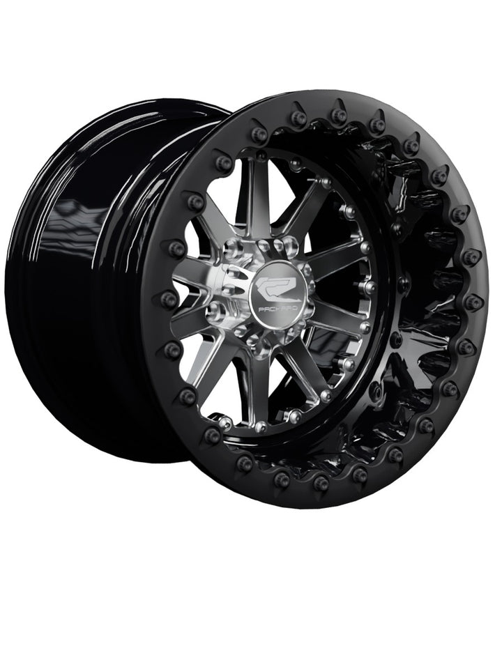 Element - FF Forged Beadlock - Silver RZR Pro R 5x4.5 - 15x11 | 5X4.5 / Satin Black V.1
