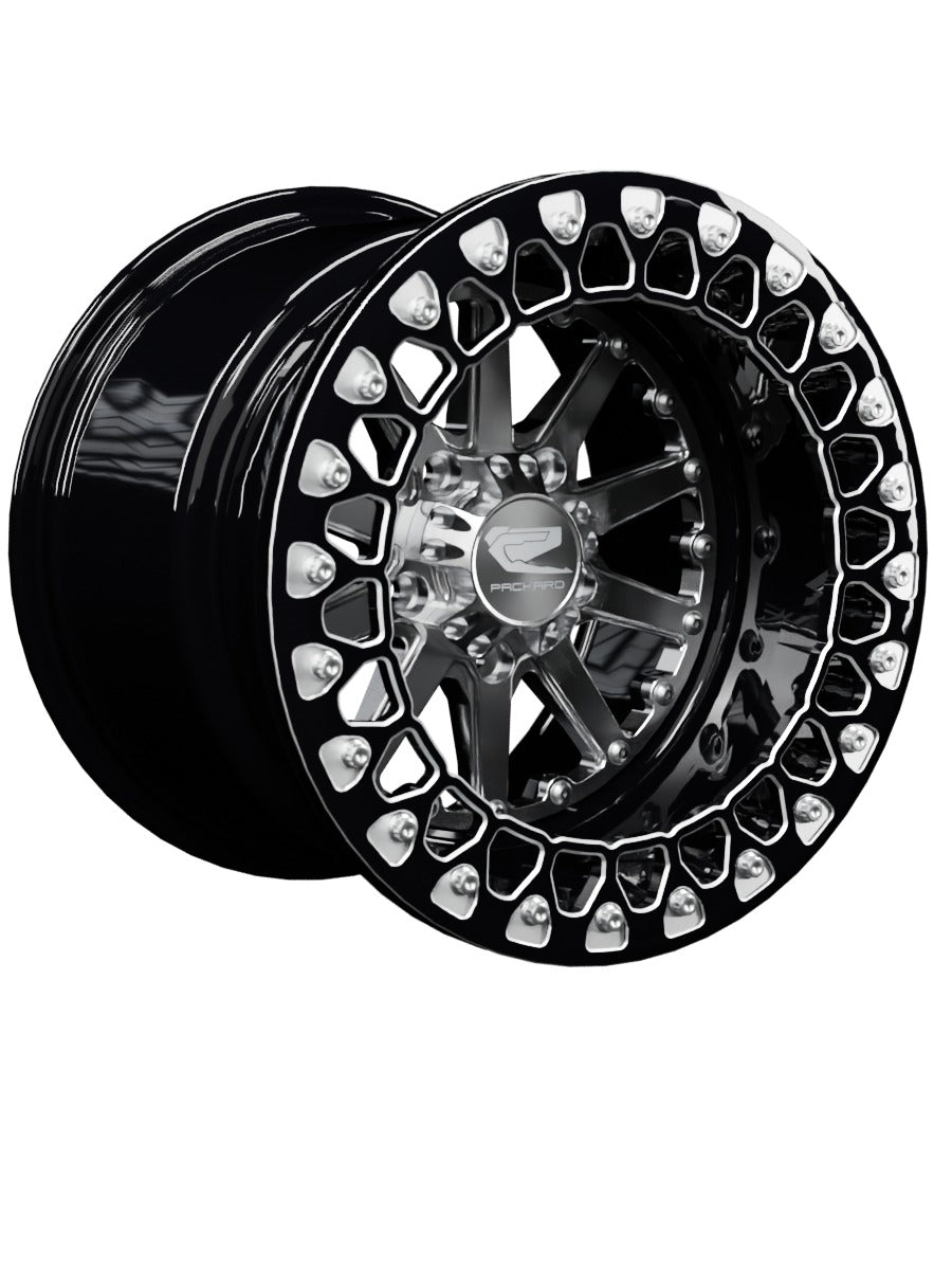 Element - FF Forged Beadlock - Silver RZR Pro R 5x4.5 - 15x11 | 5X4.5 / Contrast Machined V.2