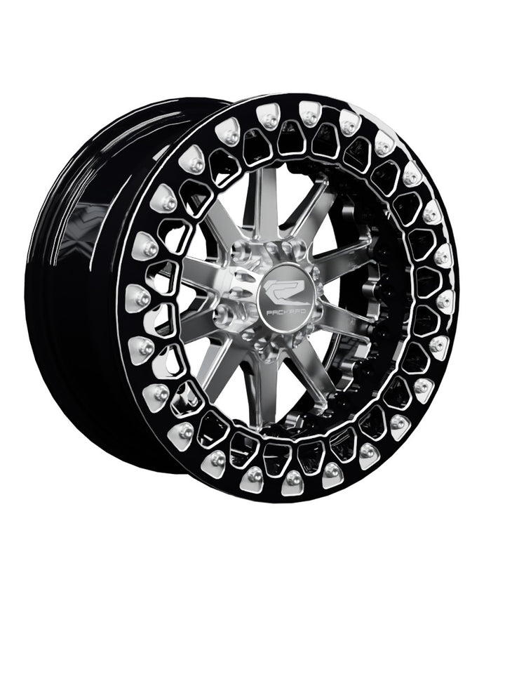 Element - FF Forged Beadlock - Silver RZR Pro R 5x4.5 - 15x7 | 5X4.5 / Contrast Machined V.2