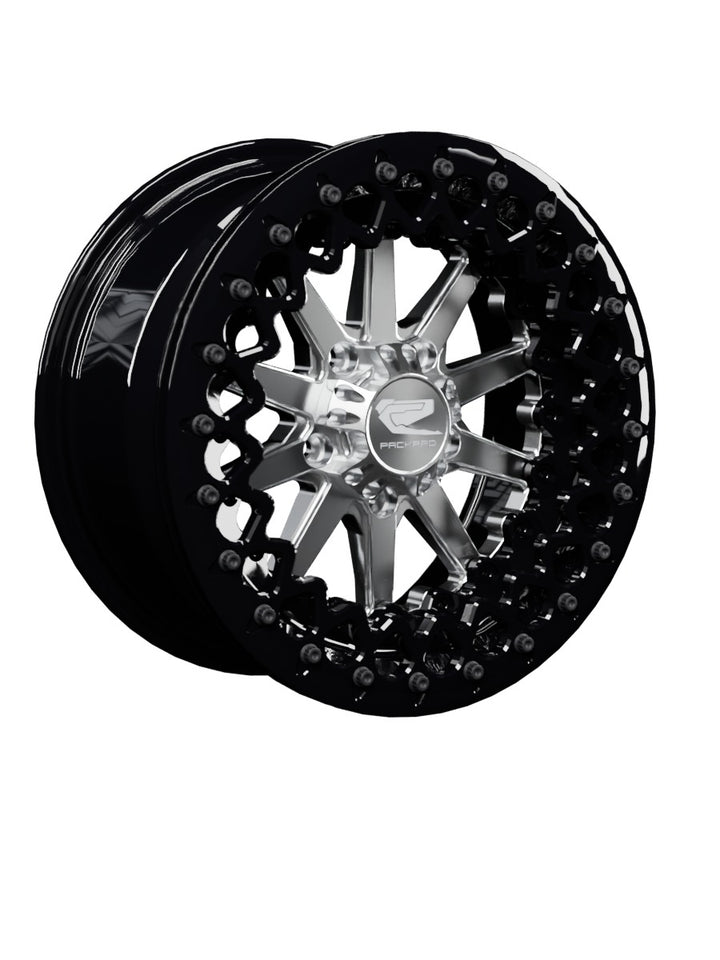 Element - FF Forged Beadlock - Silver RZR Pro R 5x4.5 - 15x7 | 5X4.5 / Gloss Black V.3