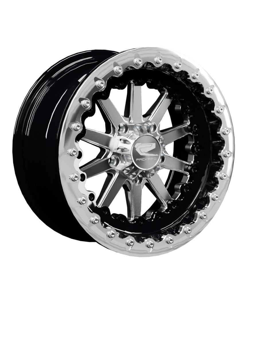 Element - FF Forged Beadlock - Silver RZR Pro R 5x4.5 - 15x7 | 5X4.5 / Polished V.1