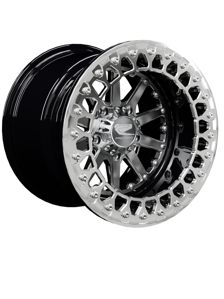 Element - FF Forged Beadlock - Silver RZR Pro R 5x4.5 - 15x11 | 5X4.5 / Polished V.2