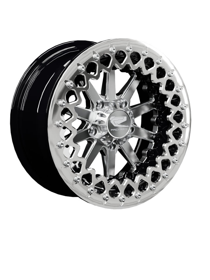 Element - FF Forged Beadlock - Silver RZR Pro R 5x4.5 - 15x7 | 5X4.5 / Polished V.3