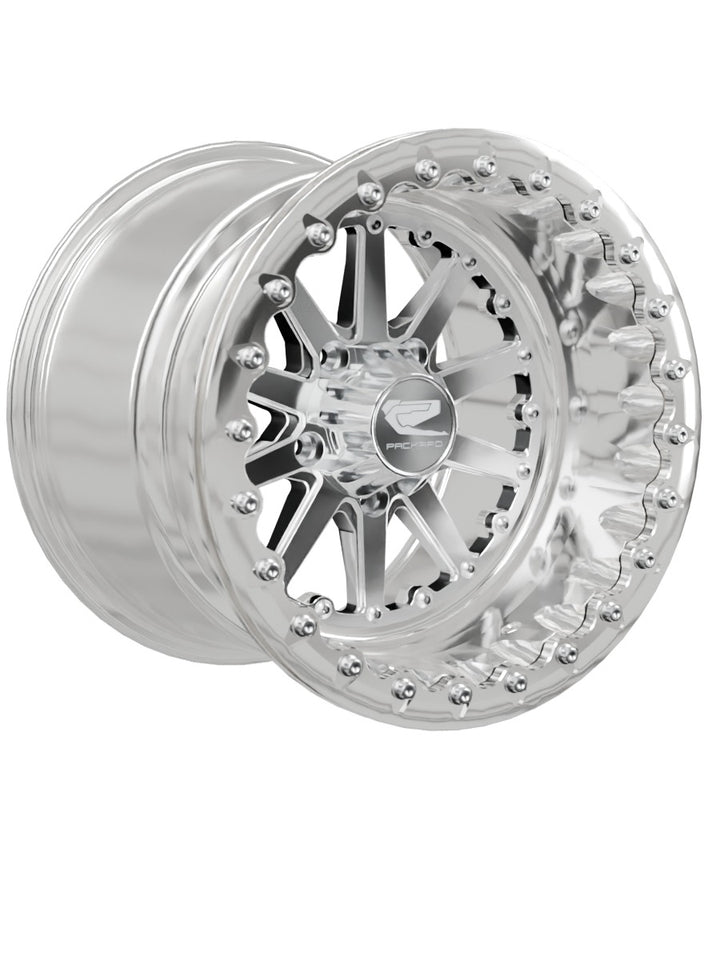 Element - FF Forged Polished Beadlock - Silver RZR Pro R 5x4.5 - 15x11 | 5X4.5 / Polished V.1 / Spinner cap
