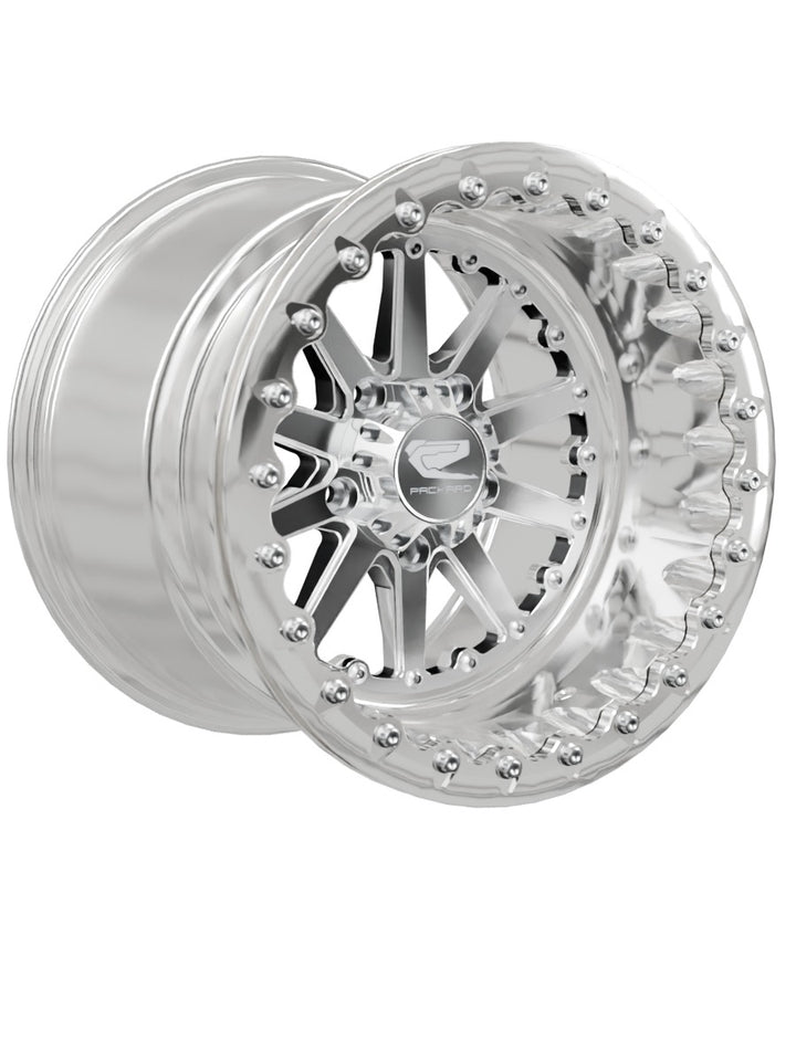 Element - FF Forged Polished Beadlock - Silver RZR Pro R 5x4.5 - 15x11 | 5X4.5 / Polished V.1
