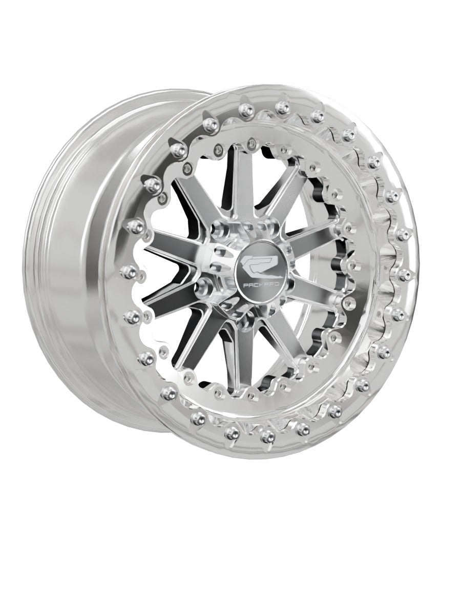 Element - FF Forged Polished Beadlock - Silver RZR Pro R 5x4.5 - 15x7 | 5X4.5 / Polished V.1