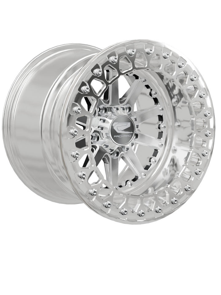 Element - FF Forged Polished Beadlock - Silver RZR Pro R 5x4.5 - 15x11 | 5X4.5 / Polished V.2