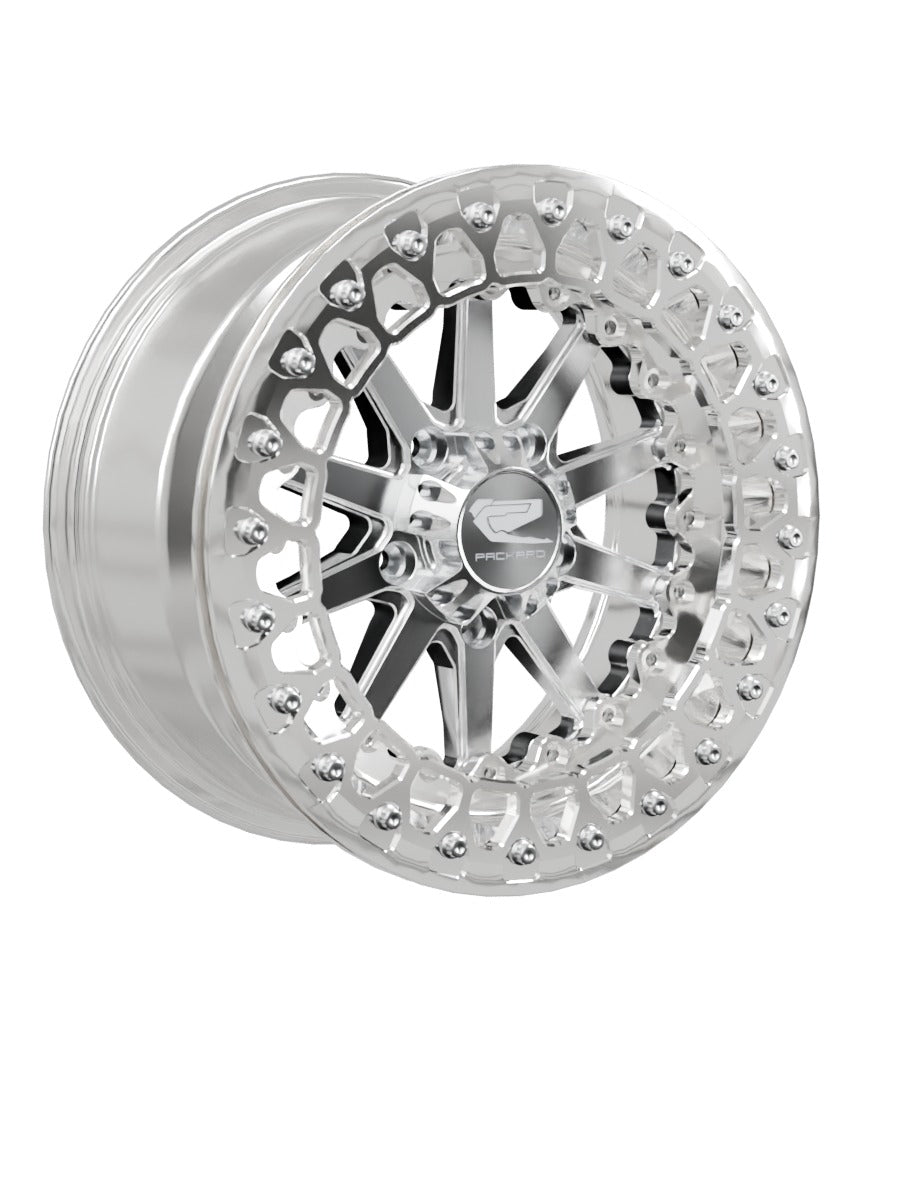 Element - FF Forged Polished Beadlock - Silver RZR Pro R 5x4.5 - 15x7 | 5X4.5 / Polished V.2