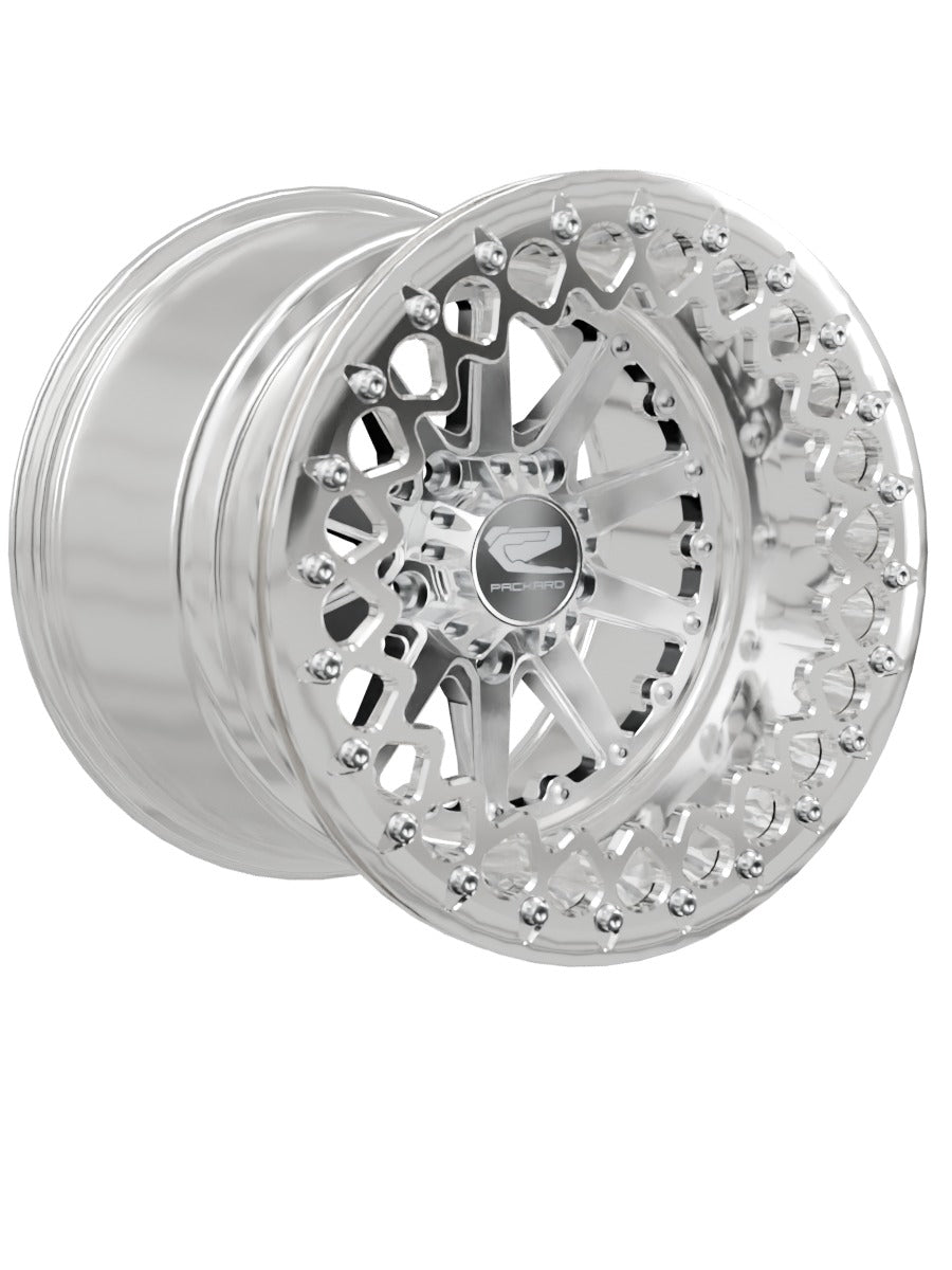 Element - FF Forged Polished Beadlock - Silver RZR Pro R 5x4.5 - 15x11 | 5X4.5 / Polished V.3
