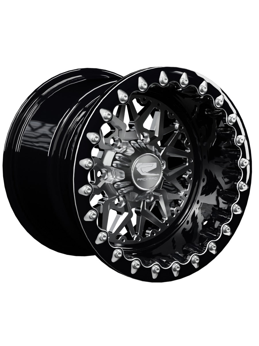 Impact - FF Forged Beadlock - Silver Maverick R 6x139.7 - 15x11 | 6x139.7 / Contrast Machined V.1 / Yes