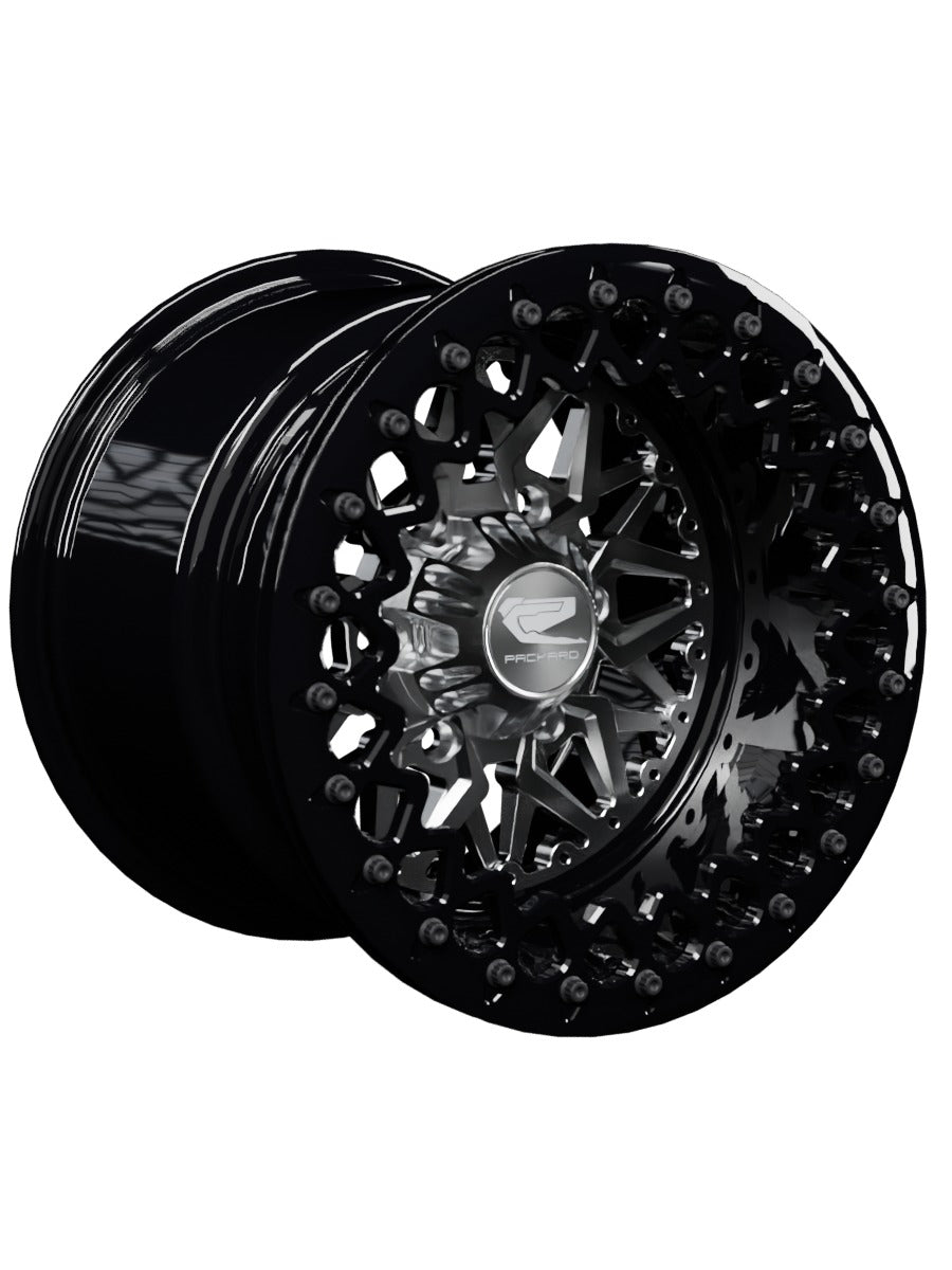 Impact - FF Forged Beadlock - Silver Maverick R 6x139.7 - 15x11 | 6x139.7 / Gloss Black V.3 / Yes