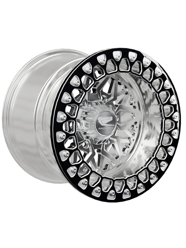 Impact - FF Forged Polished Beadlock - Silver Maverick R 6x139.7 - 15x11 | 6x139.7 / Contrast Machined V.2 / Yes
