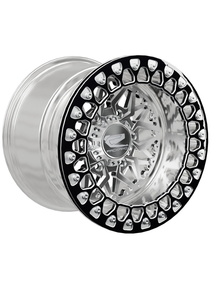 Impact - FF Forged Polished Beadlock - Silver Maverick R 6x139.7 - 15x11 | 6x139.7 / Contrast Machined V.2 / No