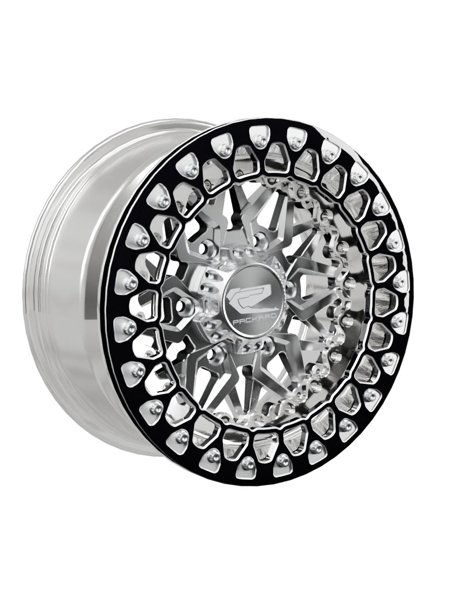 Impact - FF Forged Polished Beadlock - Silver Maverick R 6x139.7 - 15x7 | 6x139.7 / Contrast Machined V.2 / No