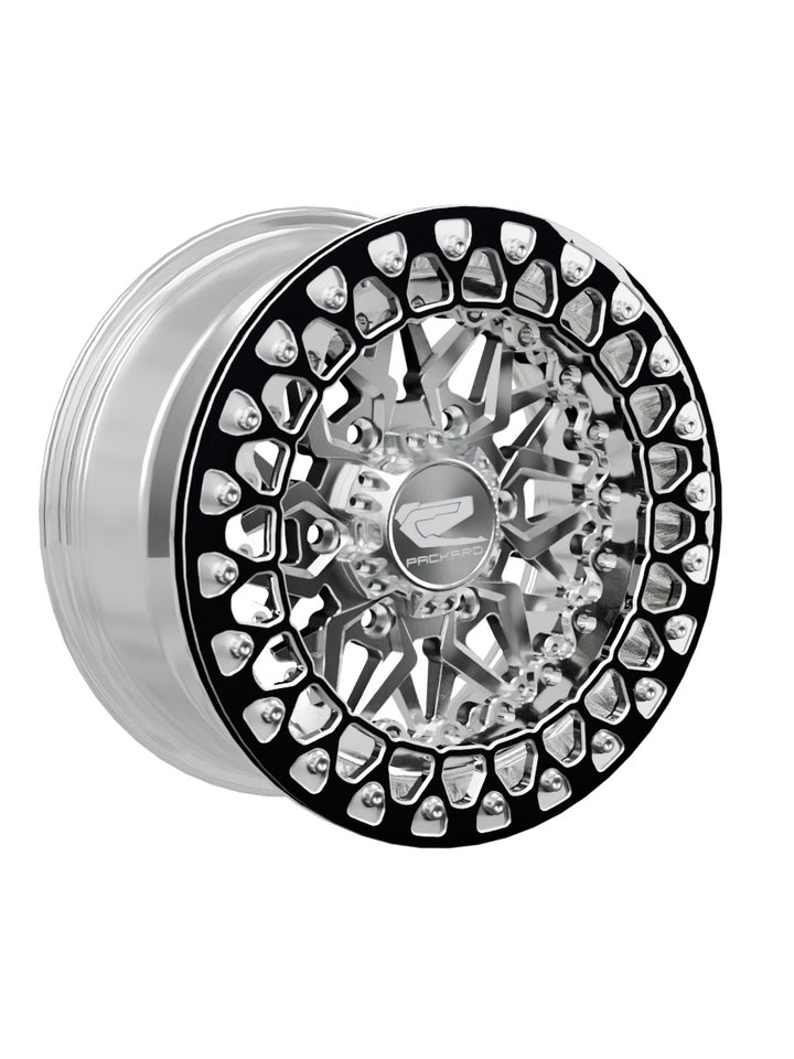 Impact - FF Forged Polished Beadlock - Silver Maverick R 6x139.7 - 15x7 | 6x139.7 / Contrast Machined V.2 / No