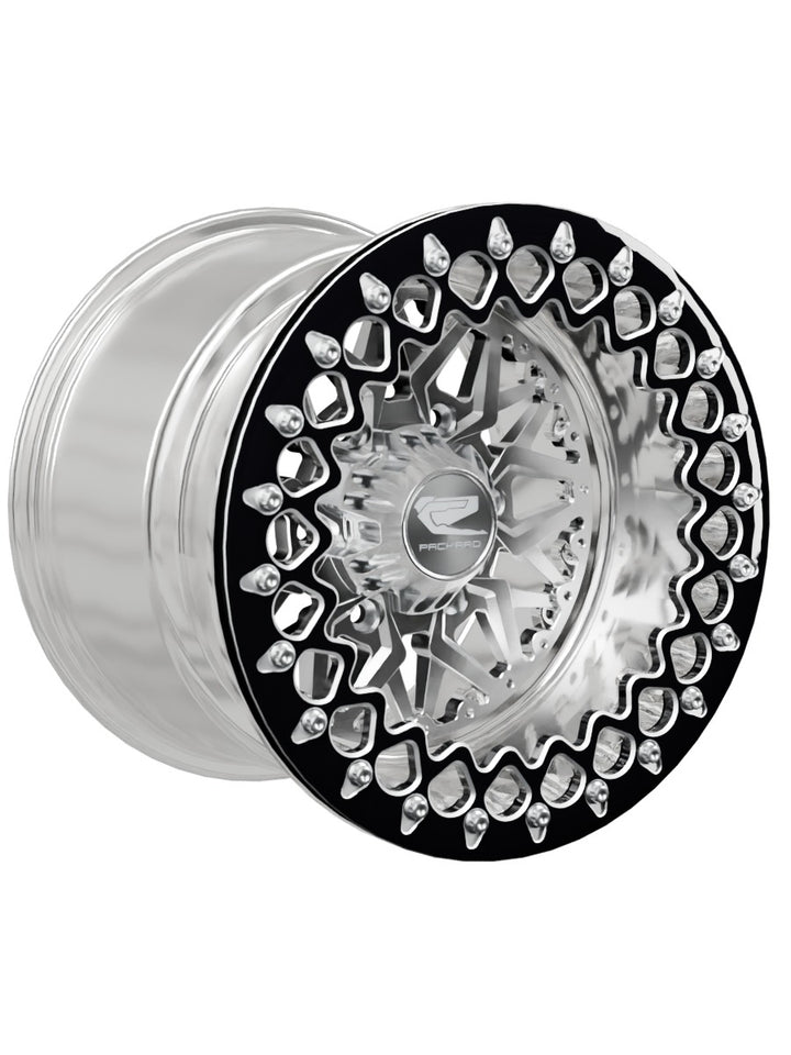 Impact - FF Forged Polished Beadlock - Silver Maverick R 6x139.7 - 15x11 | 6x139.7 / Contrast Machined V.3 / Yes