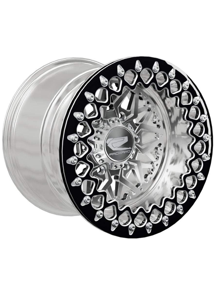 Impact - FF Forged Polished Beadlock - Silver Maverick R 6x139.7 - 15x11 | 6x139.7 / Contrast Machined V.3 / No