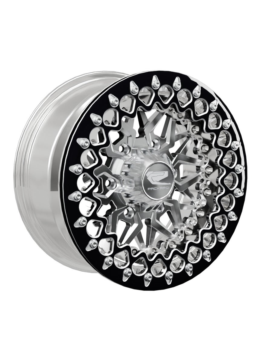 Impact - FF Forged Polished Beadlock - Silver Maverick R 6x139.7 - 15x7 | 6x139.7 / Contrast Machined V.3 / Yes