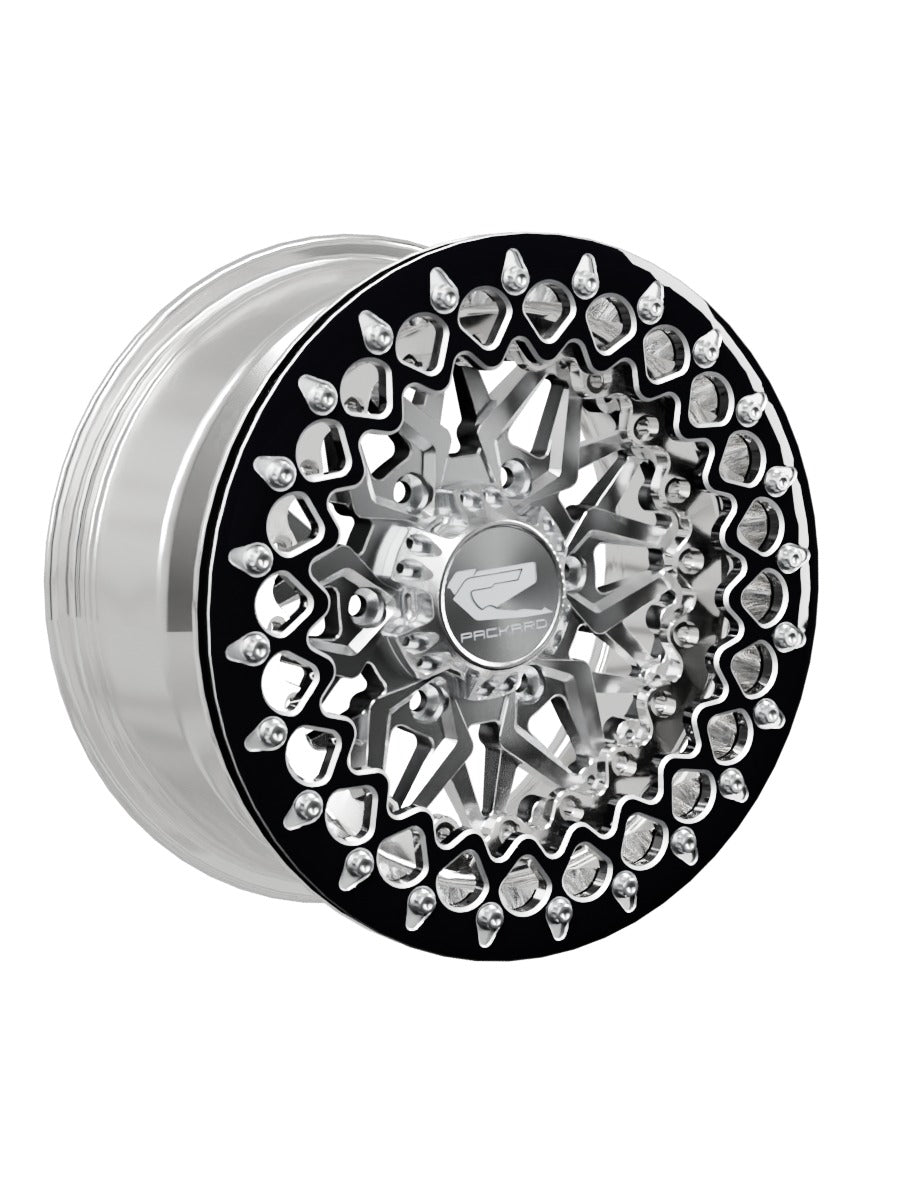 Impact - FF Forged Polished Beadlock - Silver Maverick R 6x139.7 - 15x7 | 6x139.7 / Contrast Machined V.3 / No
