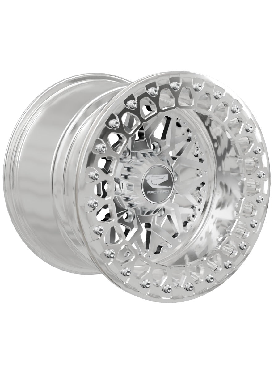 Impact - FF Forged Polished Beadlock - Silver Maverick R 6x139.7 - 15x11 | 6x139.7 / Polished V.2 / Yes