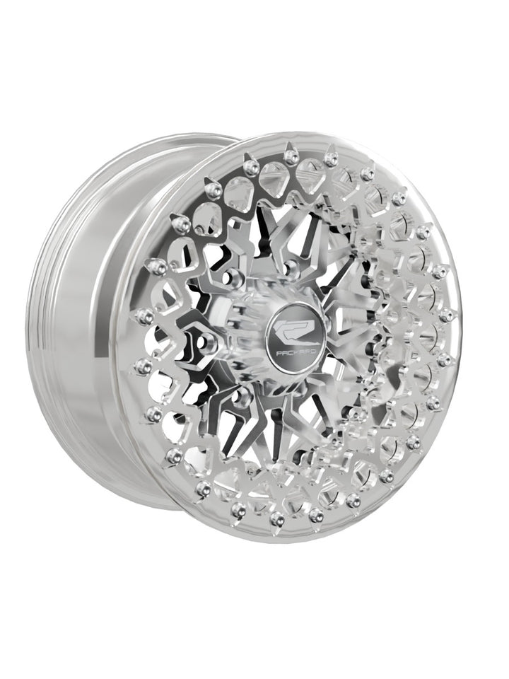Impact - FF Forged Polished Beadlock - Silver Maverick R 6x139.7 - 15x7 | 6x139.7 / Polished V.3 / Yes