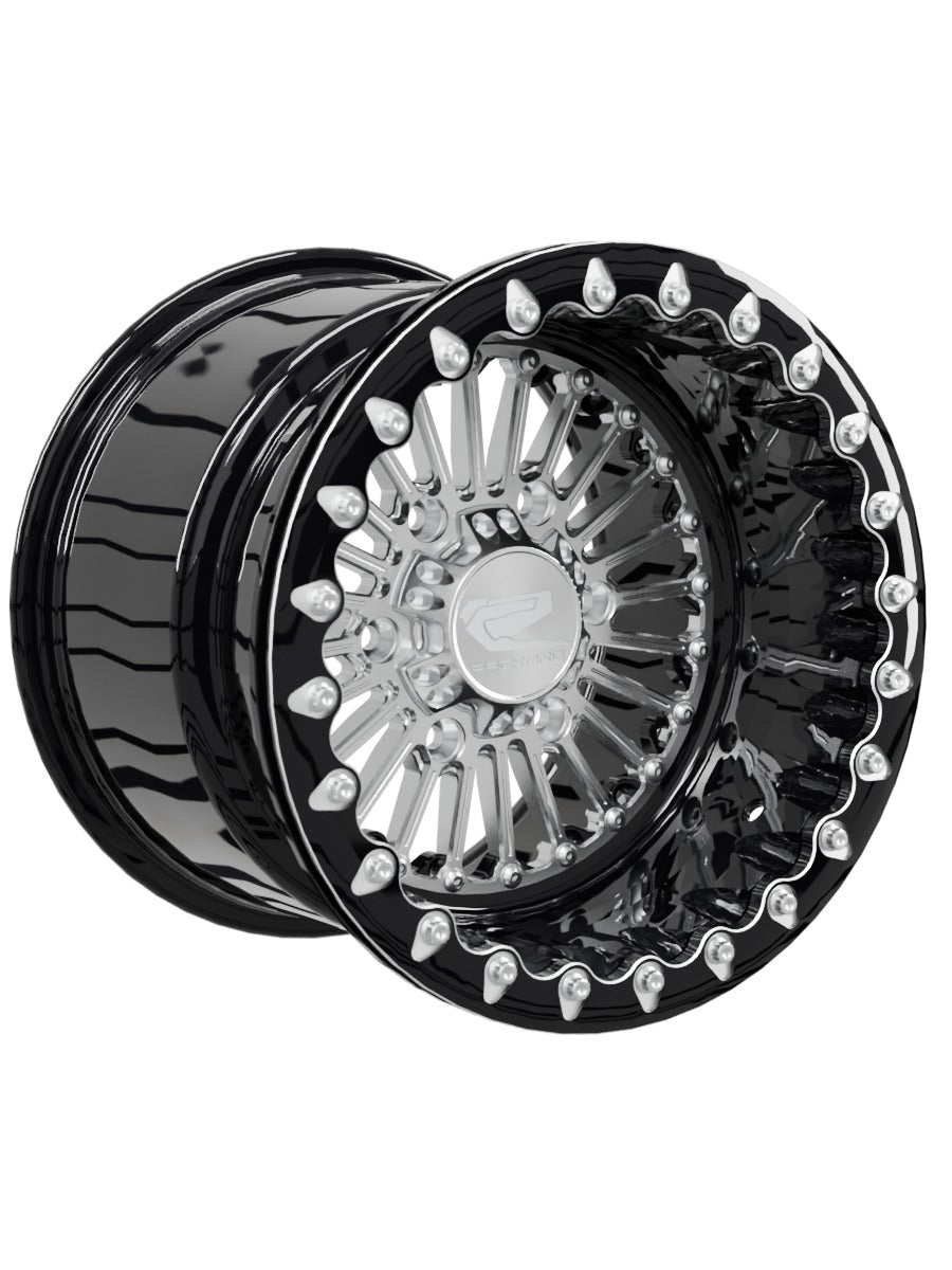 Import Beadlock — Silver Maverick R 6x139.7 — 15x11 | 6x139.7 / Contrast Machined V.1