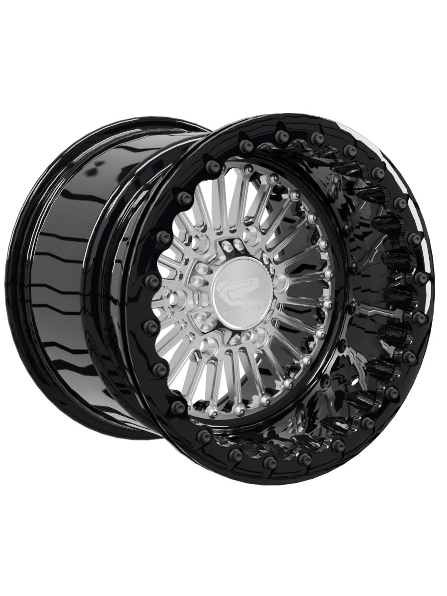 Import Beadlock — Silver Maverick R 6x139.7 — 15x11 | 6x139.7 / Gloss Black V.1