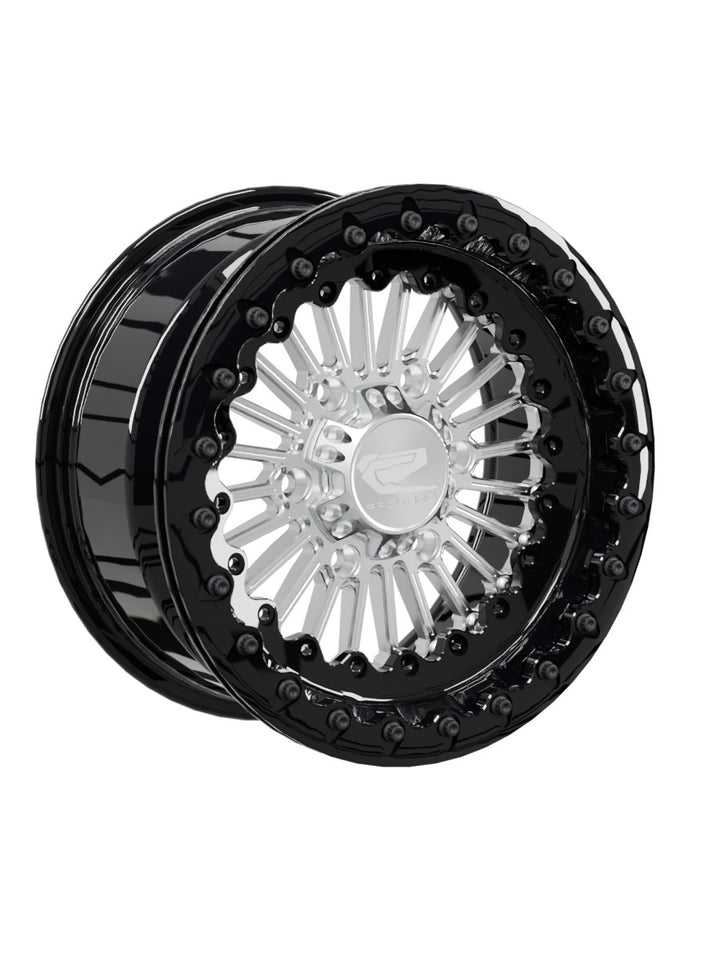 Import Beadlock — Silver Maverick R 6x139.7 — 15x7 | 6x139.7 / Gloss Black V.1