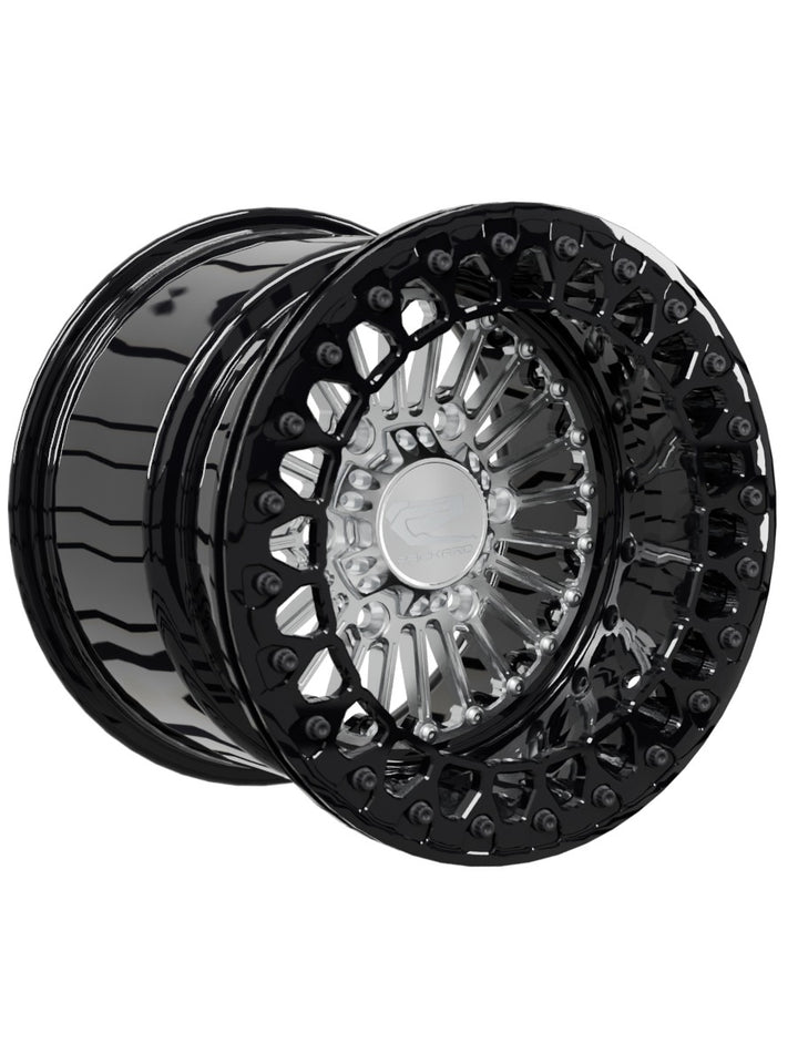 Import Beadlock — Silver Maverick R 6x139.7 — 15x11 | 6x139.7 / Gloss Black V.2