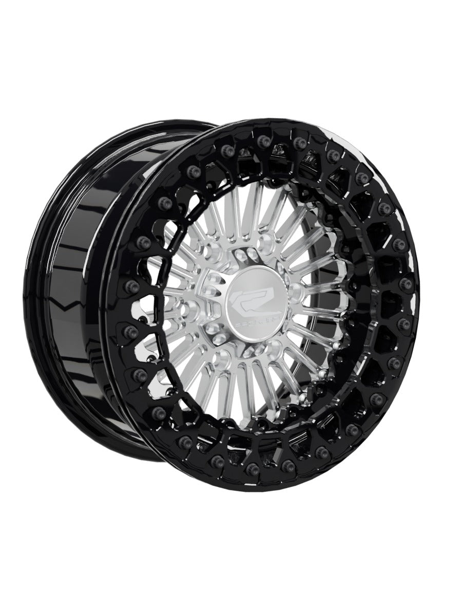 Import Beadlock — Silver Maverick R 6x139.7 — 15x7 | 6x139.7 / Gloss Black V.2